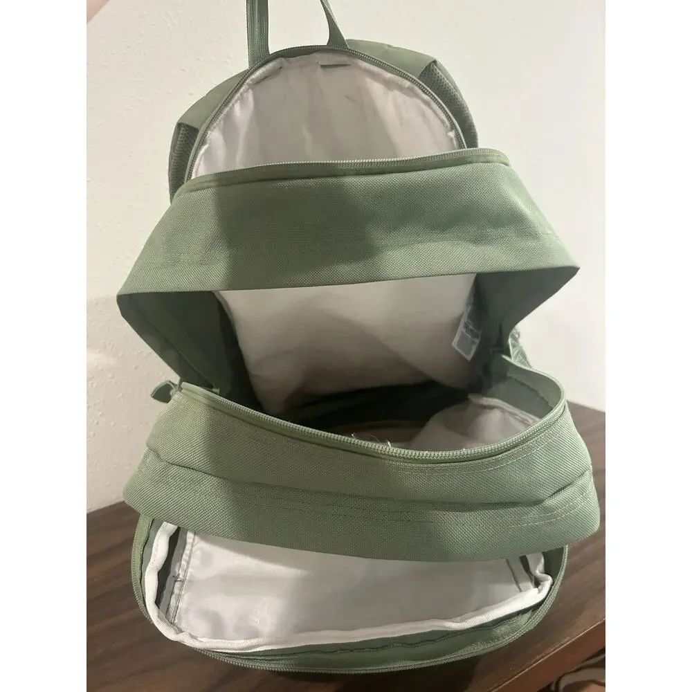 JanSport Main Campus Fx Backpack‎ Cordura Green Laptop Sleeve Pocket Loden Frost